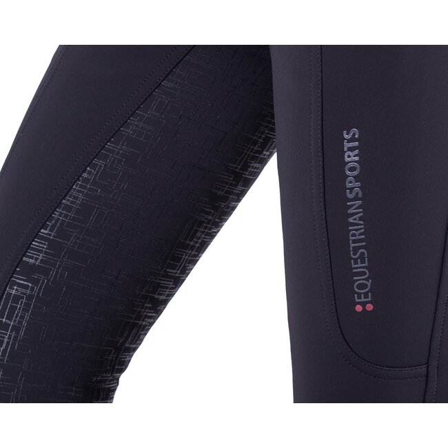 QHP Rijbroek Softshell Kamila anti-slip zitvlak