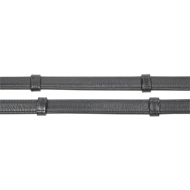 Harry's Horse Harry's Horse Teugels. soft leder met stops. zwart