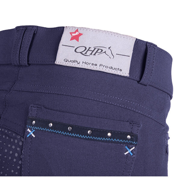 QHP QHP Rijbroek Ize Junior anti-slip zitvlak