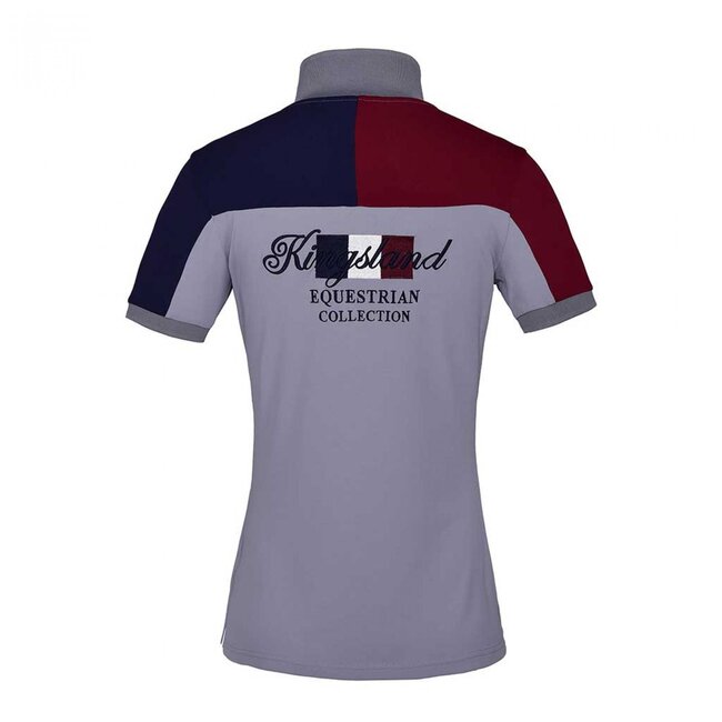 Kingsland Kingsland Janey Ladies Tec Pique Polo shirt Grey Sleet Grey Sleet Grey Sleet XL