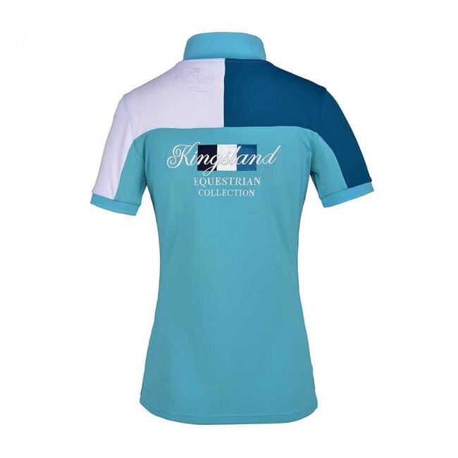 Kingsland Kingsland Janey Ladies Tec Pique Polo shirt Green Lagoon