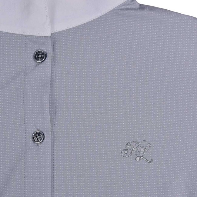 Kingsland Kingsland Jackie Ladies LS Show shirt Grey Sleet