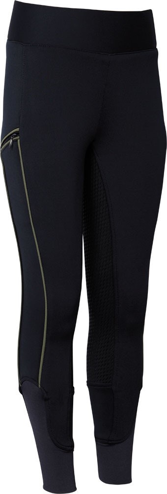 Harry’s Horse Reithose EquiTights Full Grip – Reitleggings Mit Silikon-Besatz, Schwarz, Größe D36