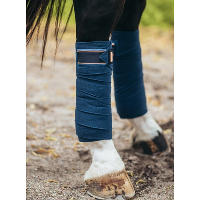 Equestrian Stockholm Equestrian StockholmFleece  Bandages Monaco Blue