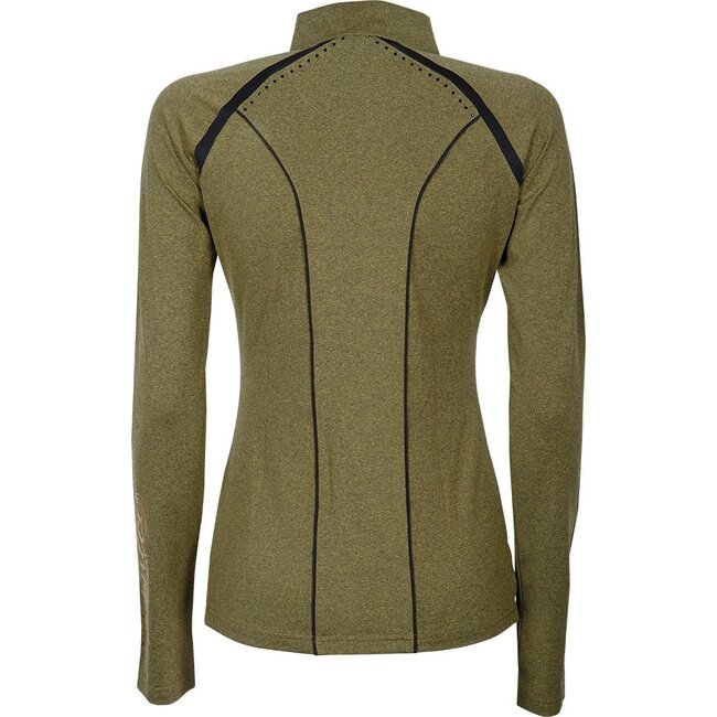 Harry's Horse Harry's Horse Denici Cavalli Gold Shirt Halfzip