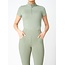 PS of Sweden PS of Sweden Adele S/S Base LayerShort sleeve Khaki Green XS