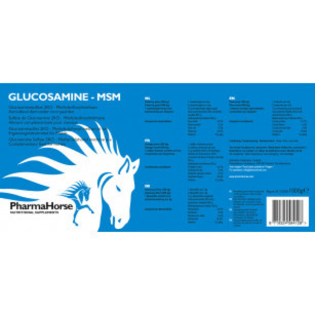 PharmaHorse Pharma Horse Glucosamine & MSM 1000