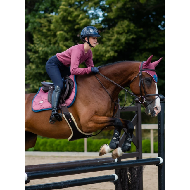 Equestrian Stockholm Jump Zadeldek Timeless Rose Full Zalda Ruitersport   Equestrian Stockholm Equestrian Stockholm Jump Zad 