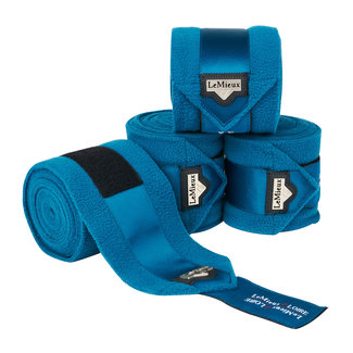 LeMieux LMX Loire Satin Polo Bandages Set of 4 Marine