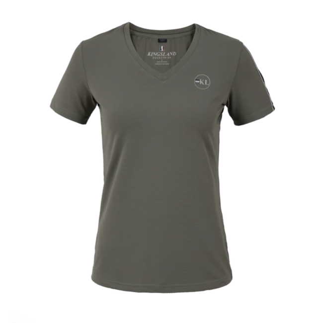 Kingsland KLbrandi Ladies Training Shirt SS  S Green Castor