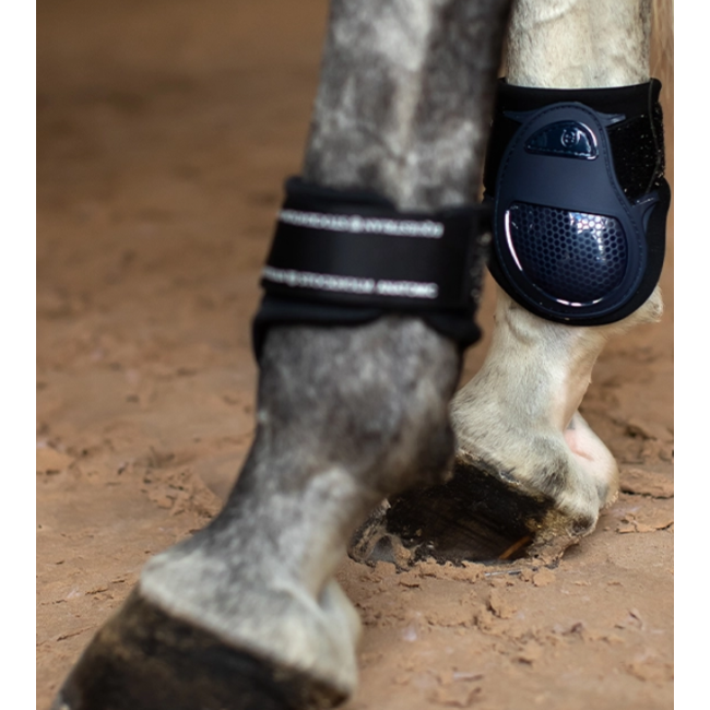 Equestrian Stockholm Anatomic Fetlock Boots Strijklappen Modern Tech Navy
