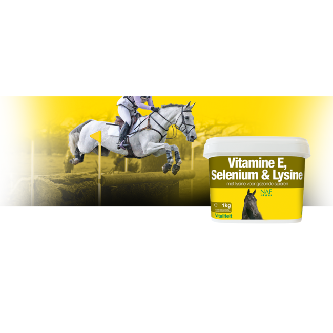 NAF VITAMIN E & SELENIUM PLUS 1KG Zalda Ruitersport