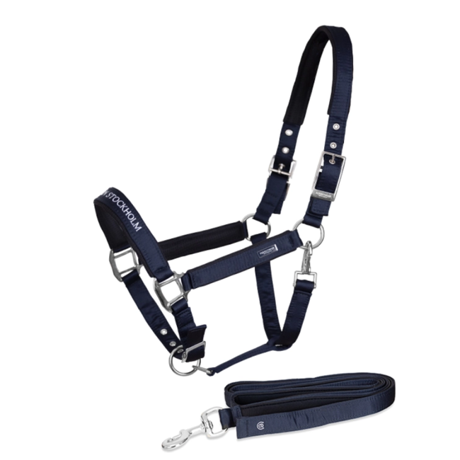 Equestrian Stockholm Equestrian Stockholm Halster Full Modern Tesch navy