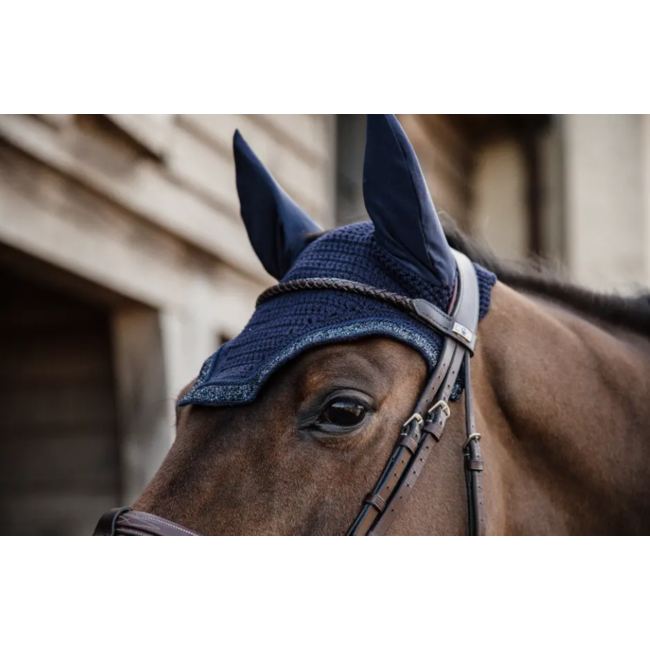 Kentucky Horsewear Kentucky Oornetje Wellington Glitter Stone Navy Full