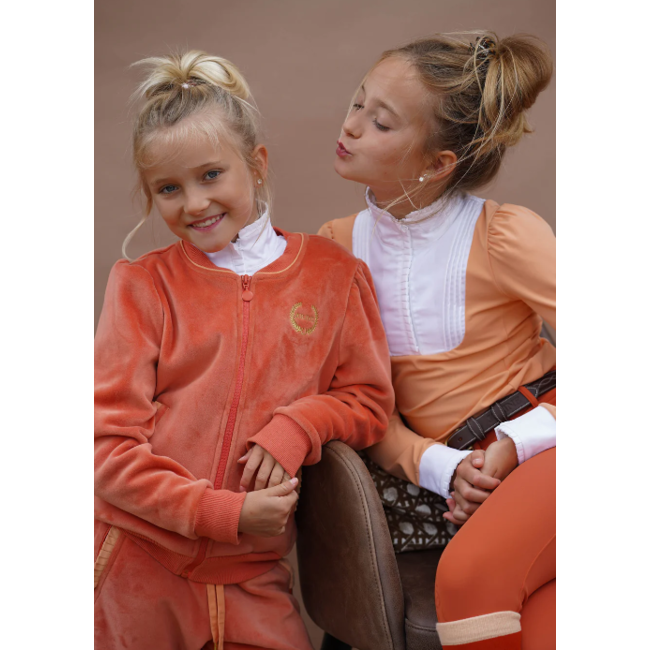 Joline Showshirt LS Josephine Light Orange