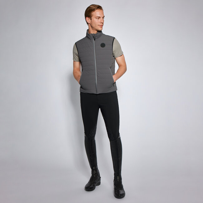 Cavalleria Toscana CT heren Lightweight Puffer Vest w/ Hidden Hood