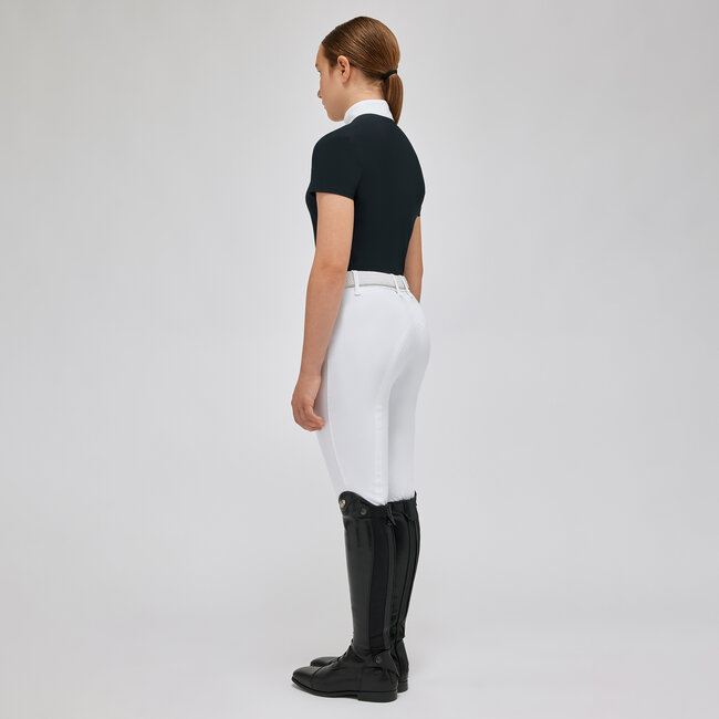 Cavalleria Toscana CT Jersey S/S Zip Competition Polo