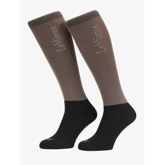 LeMieux LM 24SS Competition Socks 2 pack  M Apricot