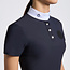 Cavalleria Toscana CT Kids Jersey S/S Button Competition Polo 10 Jaar Navy