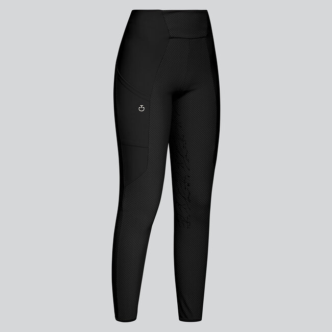 Cavalleria Toscana CT Perforated Full Grip Leggings