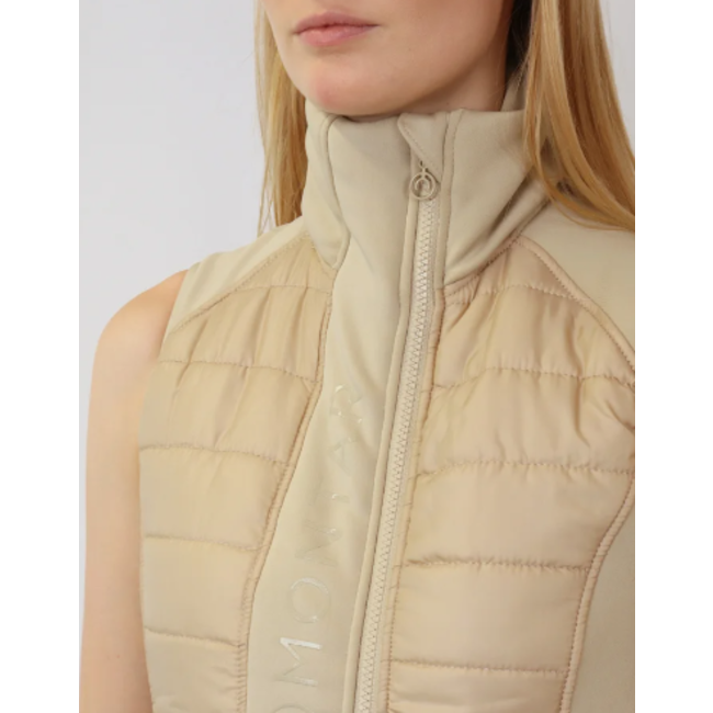 Montar Montar Emma Bodywarmer quilt L Beige
