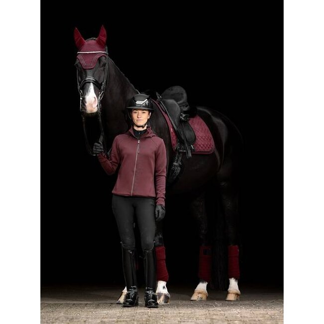 LeMieux Lemieux Zadeldek  Crystal suede dressuur Full