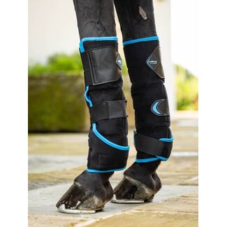 LeMieux Lemieux Freeze Flow Ice Boot Front Black