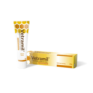 Sectolin Vetramil Honingzalf - tube 30gr Sectolin Vetramil Honingzalf - tube 30gr
