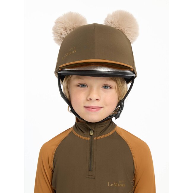 LeMieux 24AW LM Mini Double Pom Hat Silk