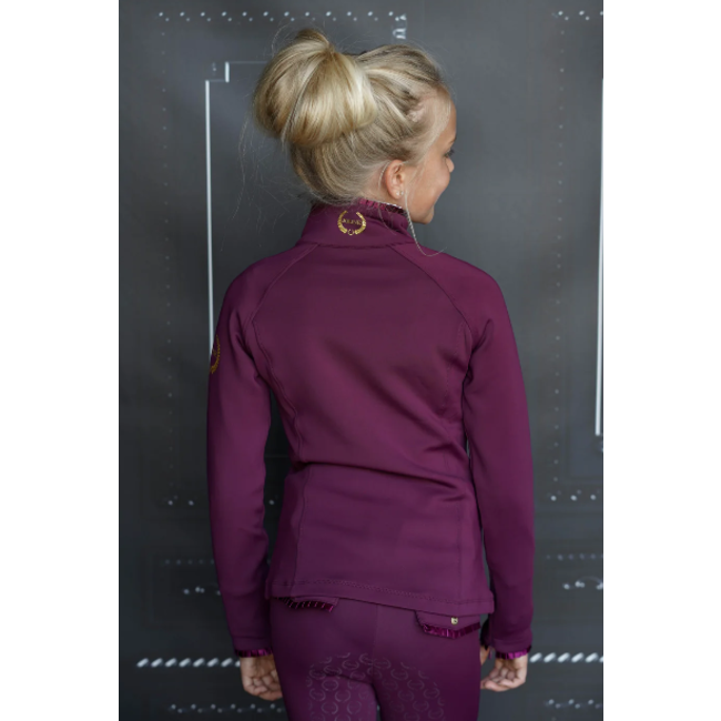 Joline Joline Vest Burgundy Red