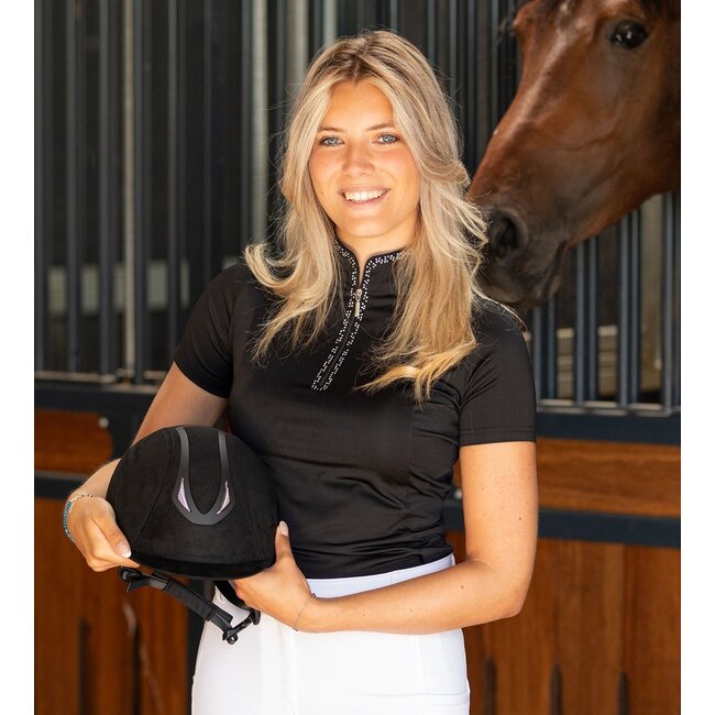 Harry's Horse Veiligheidscap Pro F1 Micro Suede