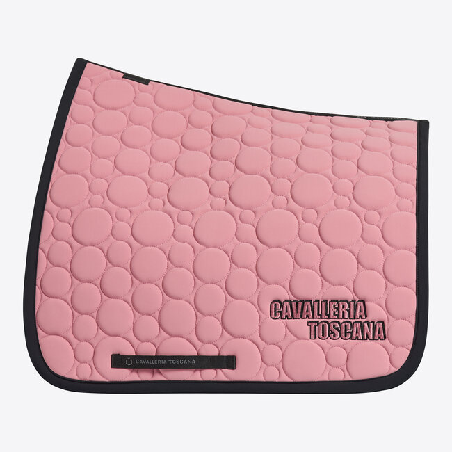 Cavalleria Toscana CT Bubble Quilt DR Zadeldekje Cob A/W 24 COB dr Roze