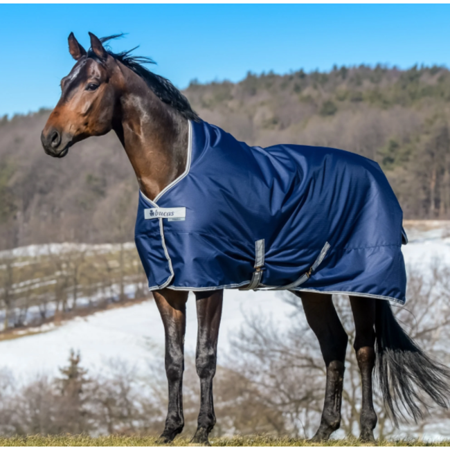 Bucas Freedom Turnout High Neck 150 135 Navy/Silver