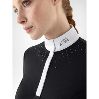 Equiline WOMEN'S POLO COMPETITION A/W 24 S Black