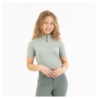 BR BR Eevolv zip-up shirt Iselin S/S2025 128 Coral Almond