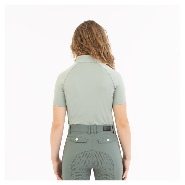 BR BR Eevolv zip-up shirt Iselin S/S2025 128 Coral Almond
