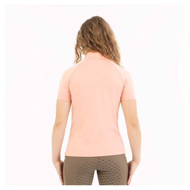 BR BR Eevolv zip-up shirt Iselin S/S2025 128 Coral Almond