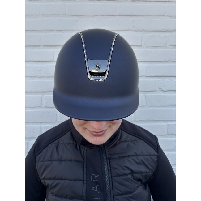 Samshield Samshield 2.0 Shadowmatt V2 Mat Blue Black Chrome 300 Swarovski M Schaal
