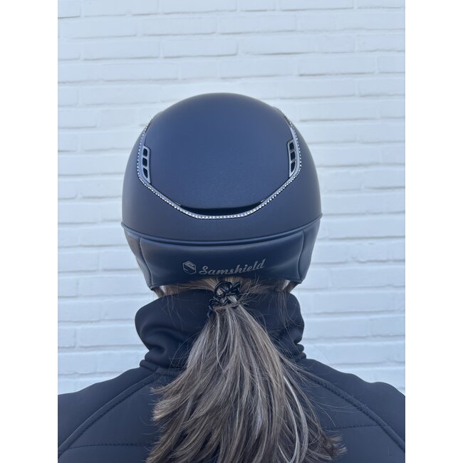 Samshield Samshield 2.0 Shadowmatt V2 Mat Blue Black Chrome 300 Swarovski M Schaal