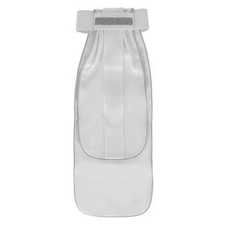 QHP QHP Plastron Miyah White/Silver S