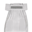 QHP QHP Plastron Miyah White/Silver S