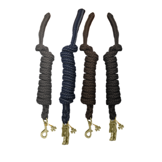 Bucas Bucas halster touw zwart 2.20 cm