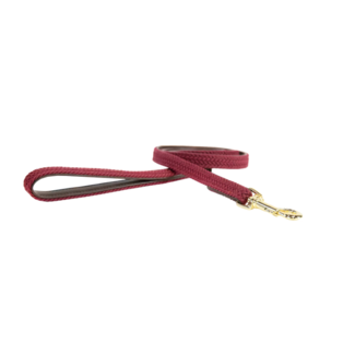 Kentucky Horsewear Kentucky gevlochten hondenlijn Bordeaux