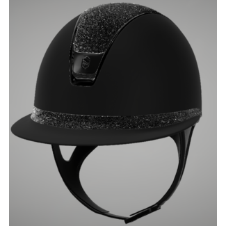 Samshield Samshield 2.0 Miss shield Shadowmatt met Crystal top en frontal band M