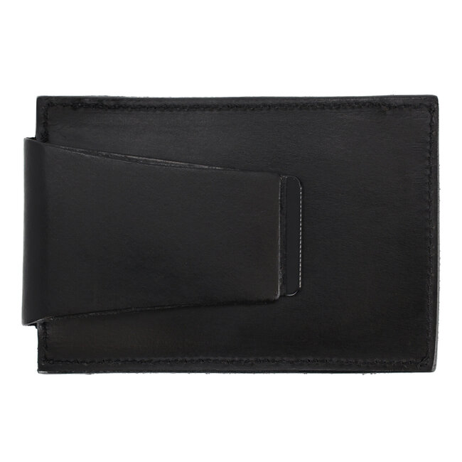 QHP Nummerhouder clip shine zwart