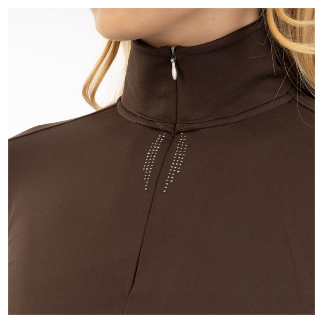 ANKY® Zip Pullover A/W25  XL CHOCOLATE TORTE