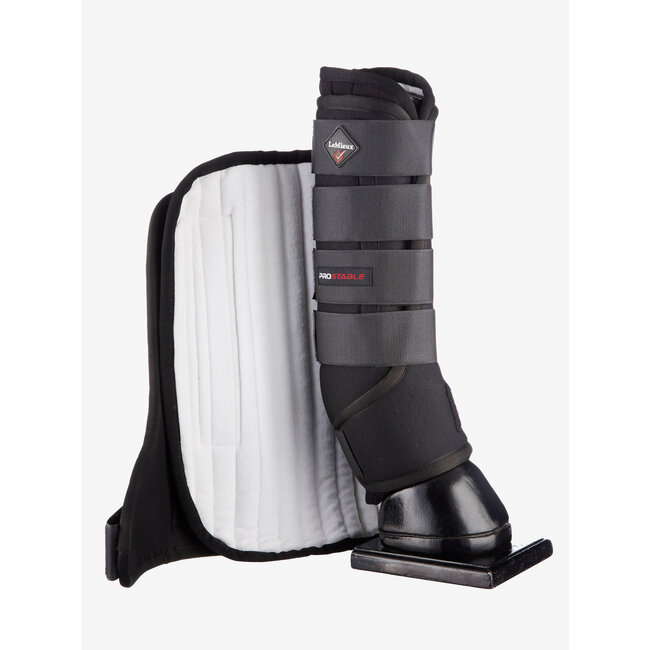LeMieux LMX Stable Boot Wraps Zwart MT.L