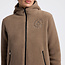 Cavalleria Toscana CT Fleece Zip Hoodie WALNUT M