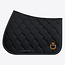 Cavalleria Toscana New Circular Quilted Jersey Jumping zadeldek Black Foxtrot Full