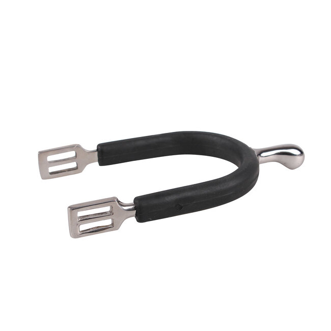 QHP QHP Knop sporen dames met rubber